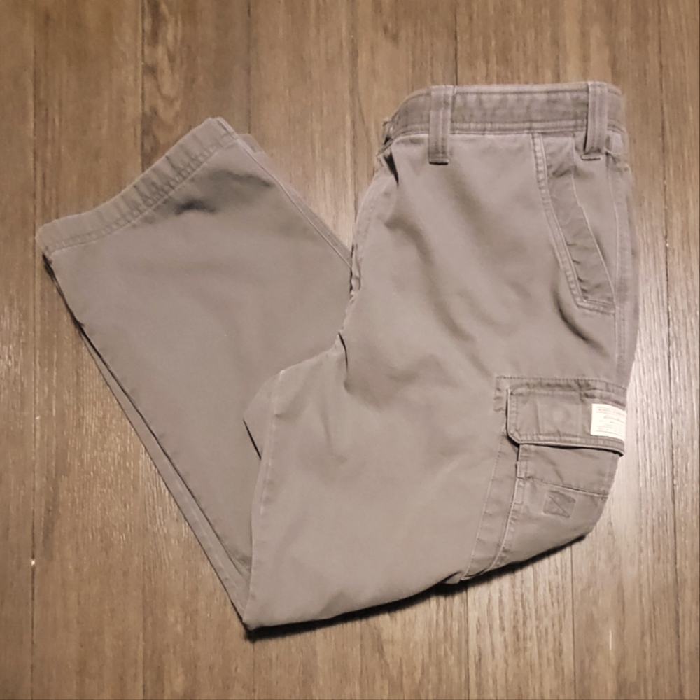 Eddie Bauer Cargo Pants Men's Size 40x30 Army Green